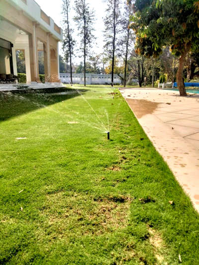 Modern Irrigation System for Small Lawns
