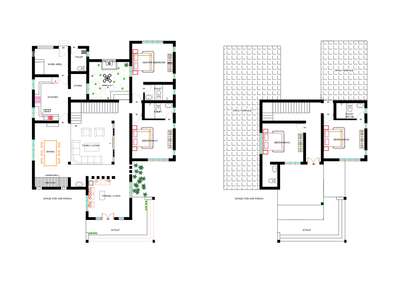 2950 SQFT house plan. 
 #thrissurhouse  #thrissurhomes #KeralaStyleHouse  #keralastyle #keralahomedesignz