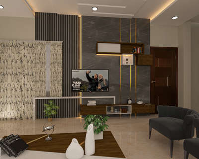 Tv unit 
 #InteriorDesigner