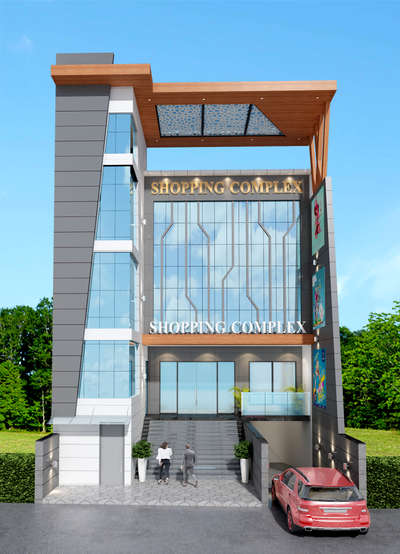 shopping mall
front facade acp
exterior glaging work
mob 8527488109