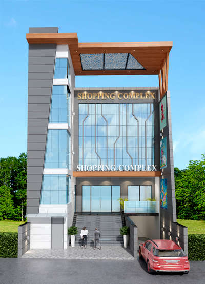 shopping mall
front facade acp
exterior glaging work
mob 8527488109