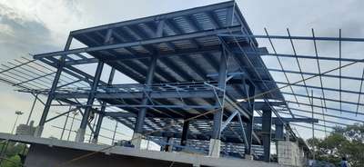 New steel structure building