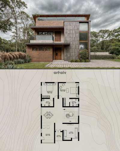 Plan and Elevation 
 #FloorPlans #3delevations  #ElevationDesign #modernhouse #ContemporaryHouse  #3d