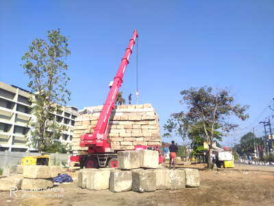 #Pile load test work at Konammavu