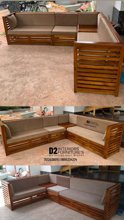 #Furnishings  
D2 furniture manufacturing 
Manjeri 7012938015
Wooden sofa - 22000