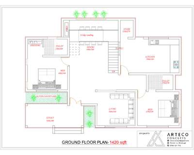 #floorplan  #moderndesign  #2BHKPlans