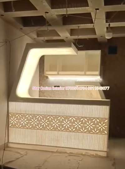 Star Corian :- star corian interior design is the leading manufacturers of the Customized Corian Temples or Any Type of Corian Work (Bed decoration, model Kitchen, Bar Counter, Wall Panel, Bathroom, Office temple, ceiling, doors, tv panel and all type wooden works 
etc..... 8700544794