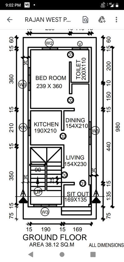 any suggestions about this plan pls tell me.2.5 cent property