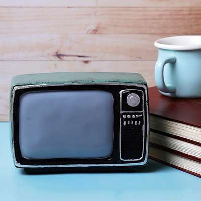 Add a touch of vintage charm to your home with this adorable decorative vintage TV set. Perfect for TV cabinets, shoe racks, bar counters, workstations, and more.

#AVintageAffair #vintagedecor #homedecor #vintage #giftingsolutions #giftingideas #gifting #tabledecor #decorideas #partydecor #monsoonsale #sale #discount #seasonalsale #season #newarrivals #newcollection #vintagetvset #tabletop #vintagetv #decorativeaccents #decorshopping