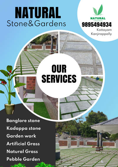 #BangaloreStone 
 #LandscapeGarden  
 #kdappastone
 #stonepaving  
 #PearlGrass 
 #NaturalGrass 
 #naturalstonetiles 
 #naturalstone