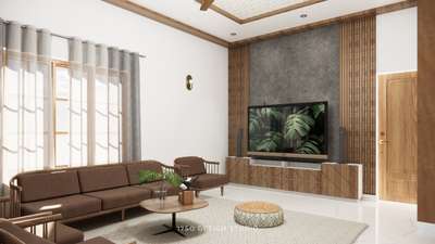 Interior design for Mr. Harish
Following an earthy tone, the design utilises material finishes like wood and stone. 


 #LivingroomDesigns  #LivingRoomTVCabinet  #HomeDecor  #homeinteriordesign  #homedecoration  #homeinteriors