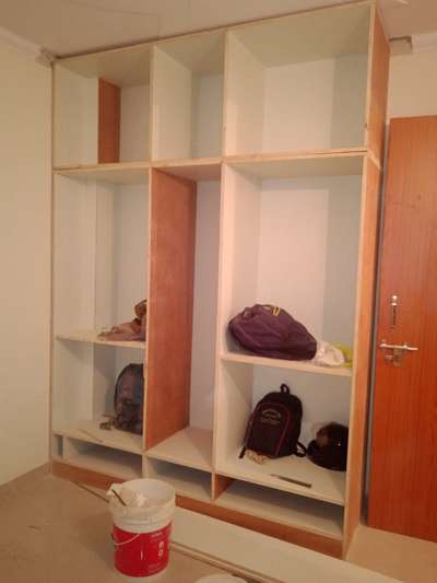 *Wooden work *
wardrobe, tv stand.