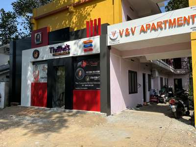 Thathas makeup studio thirumangalam engandiyoor  #acp_cladding #acpwork #ACPCladding #toughenedpartition #toughenedglass