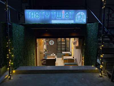 Delighted to persent our latest project- @tastytwistcafe located in Patarkar colony mansarovar.. Witness the seamless blend of contemporary architecture and redefined interiors . Showcasing a modern minimalist design of indoor cafe. We designed all the furniture and artifact's by ourselves.

@designoathinteriors
@shreya1371 
@rj14_naren_ 
@mg_designs_architecture

#interior #interiordesign #design #homedecor #home #architecture #decor #furniture #homedesign #interiors #interiordesigner #art #decoration #interiordecor #interiorstyling #luxury #livingroom #homesweethome #designer #inspiration #furnituredesign #handmade #architect #interieur #vintage #style #exterior #kitchen #renovation #interiorinspiration
