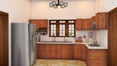 3D of a kitchen