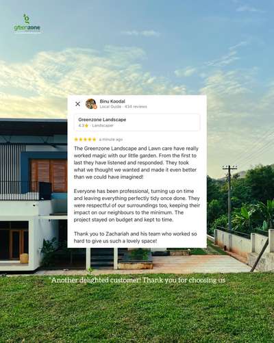 “Another delighted customer! Thank you for choosing us.this is really matter’s to us.rather than money we are eager to see happy faces 
#landscaping #gardendesign #OutdoorLiving#naturelovers #landscapedesign #backyardgoals #greenthumb #plantlife #OutdoorOasis
#GardenInspiration #dreambackyard #sustainablelandscaping #zengarden #outdoorspace #beautifulgardens