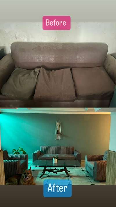 modification of old sofa in new design