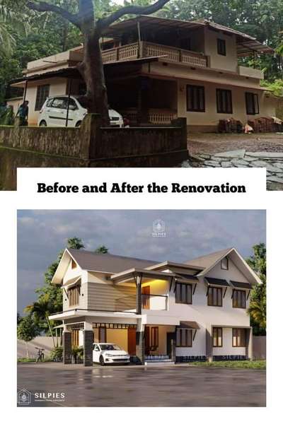 #Before And After the Renovation#
Location: Vettikkattiri, Pandikkad

-SILPIES ENGINEERS AND VASTHU CONSULTANTS-