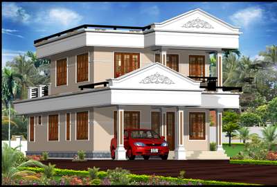 #MyDesigns
#SimpleDesigns

Simple,1872 Sqft, Three Bedroom Home.