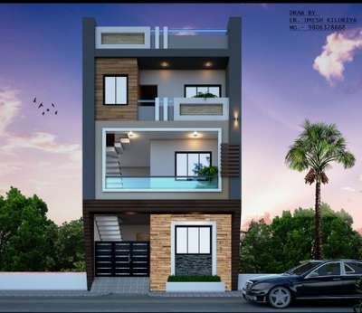 15 square feet 
Dhakad Buildcon 
planning , elevation,structural,plumbing ,electrical
total 15 square feet (all drawing )