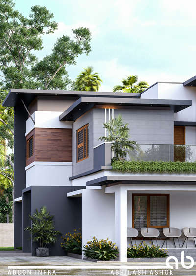 Proposed Residence @ Neeravil, Kollam
#keralaarchitecture #3dmodel #3d #KeralaStyleHouse #ContemporaryHouse #ElevationHome #ElevationDesign #3D_ELEVATION #Architectural&Interior #architecturedesign  
#FloorPlans