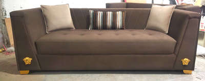 high quality Versace sofa with Mattel logo