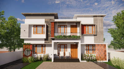 Our latest 4BHK, 2000 sqft project — designed for inspired living.
.
.
#luxuryhomes #twostoryhouse #ContemporaryDesigns #4bhk #4bhkexterior #3dsmax3dplan