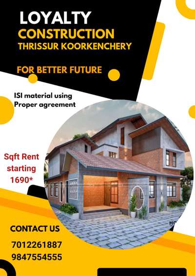 Loyalty construction Renovation Thrissur koorkenchery
call: 7022261887