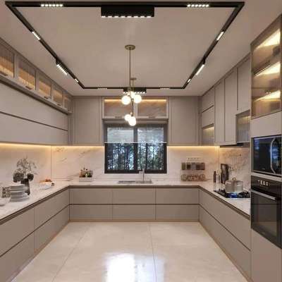 kitchen design modular kitchen #ModularKitchen  #KitchenIdeas  #LargeKitchen  #KitchenCabinet  #WoodenKitchen  #KitchenInterior