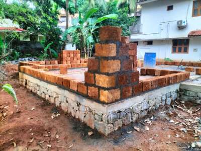 Brick work on progress@ottapalam site
make your dreams home with MN Construction cherpulassery contact+91 9961892345