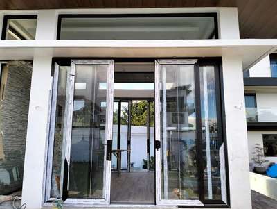 Upvc colour window black