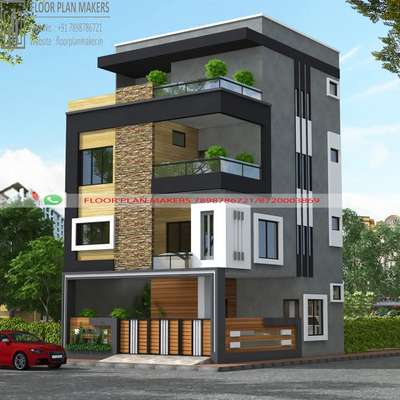 25x40 simple modern corner bungalow design.
 #facadedesign 
 #ElevationDesign 
 #CivilEngineer 
 #bungloedesign 
 #structuralengineering 
#architecturedesigns