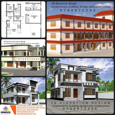 #3D Elevation 
#2D Plan #InteriorDesigner