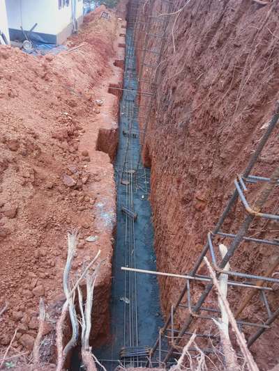 retaining wall starting