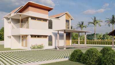 2800 sqft home
3D views 
 #renderlovers  #rendering  #renderingservices  #HomeDecor #homeandinterior #exterior_Work  #exterior_ #exteriordesing #dreamhomes #HouseDesigns #4bk house