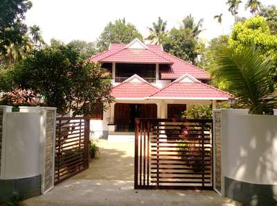 traditional Kerala style roof work # roof