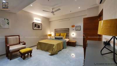 "Step into Mr. Arun's luxurious 4 BHK bedroom oasis in Cochin! 🛏️✨ Partially transformed with finesse on a 35 Lakhs budget, this expansive 4200 Sq.Ft space radiates comfort and style. #BedroomBliss #LuxuryInteriors #CochinHomes #2018Throwback"