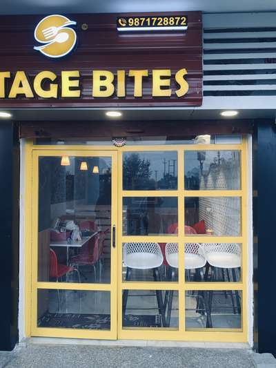 VINTAGE BITES CAFE 
 #cafeteria_rennovation 
 #cafeseating  #cafedesign 
 #cafeteriaviews