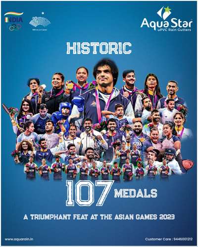 Historic 107 Medals #asiangames2023