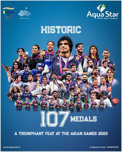 Historic 107 Medals #asiangames2023