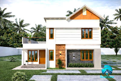 New work  #keralastyle  #KeralaStyleHouse  #ContemporaryHouse  #3d  #3dhouse