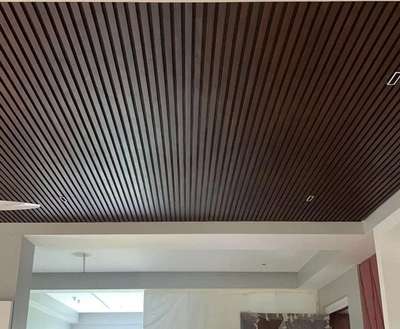 WPC louvers ceiling design