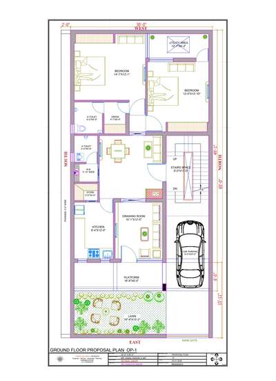 East Facing 30'-0" X 65'-0"
#FloorPlans