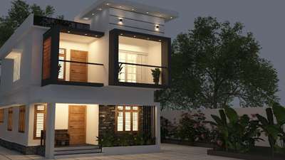 #ElevationHome #KeralaStyleHouse #3Dexterior #exteriordesigns #HomeDecor #nestobuilders