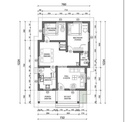 #1000 Sqft House plan
#Ground Floor Plan
#civilcontractors
#CivilEngineer