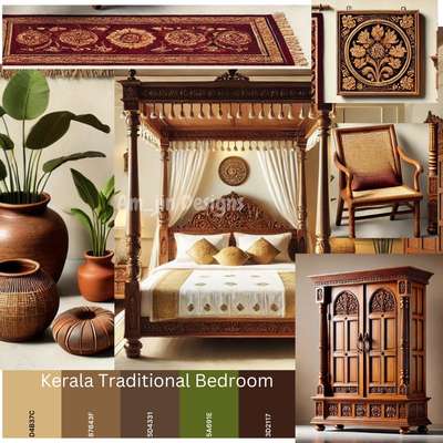 Step into the soul of Kerala with our traditional interior mood board!
A symphony of earthy tones, handcrafted woodwork, brass accents, and timeless elegance.Bringing heritage and style together in perfect harmony. Transform your space with the charm of tradition.Let this inspiration bring the soul of Kerala into your spaces! 
 #keralastyle  #traditionalhomedecor  #interiordesign   #evergreen