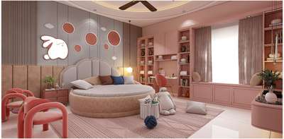 Kids Bedroom Interior Design #KidsRoom  #LUXURY_INTERIOR  #interriordesign  #residentialinteriordesign  #kidsroomdesign