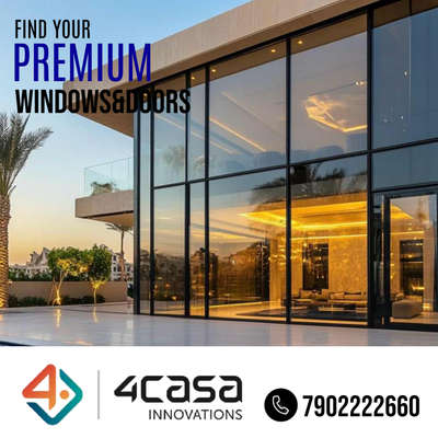 4CASA INNOVATIONS 
ALUMINIUM SYSTEM WINDOWS AND DOORS

 

#aluminium #system #door #sliding #decor #kerala #design #Modernliving #windows  #home  #plan #3d #trendingdesign