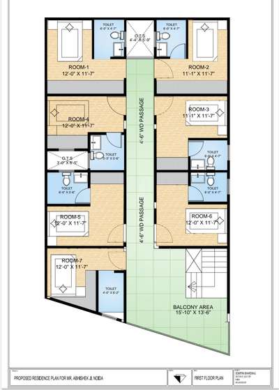 Hostel floor plan for first floor.
.
.
.
.
#GraniteFloors #FloorPlans #SingleFloorHouse #Flooring