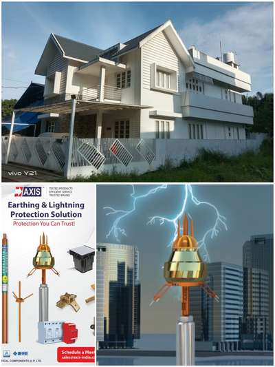 Lightning Arrester Installation@ Manoor#Kuttippuram
#cloudspowersystems
#lightningarrest.com
#lightningarresterinstallaion
#lightningprotectionsystem
#lightningarreterforhome
#lightninginkerala
9946761826